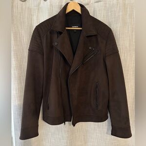 Express Men Suede Leather Jacket